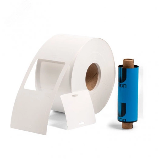 Комплект  бирка-риббон У-134Р (Fortisflex) (1000шт в рулоне)