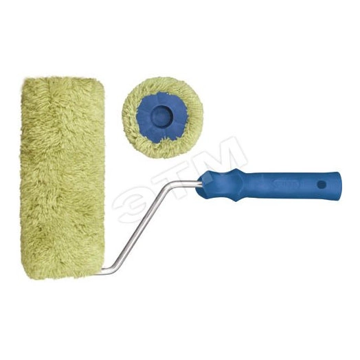 Валик полиакриловый нитяной зеленый Профи, бюгель 8 мм, диаметр 58/94 мм, ворс 18 мм, 180 мм