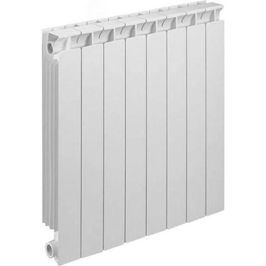 Радиатор алюминиевый секционный 350/80/8 боковое подключение