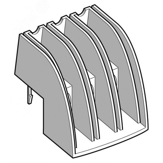 Разделитель силовых клемм защитный