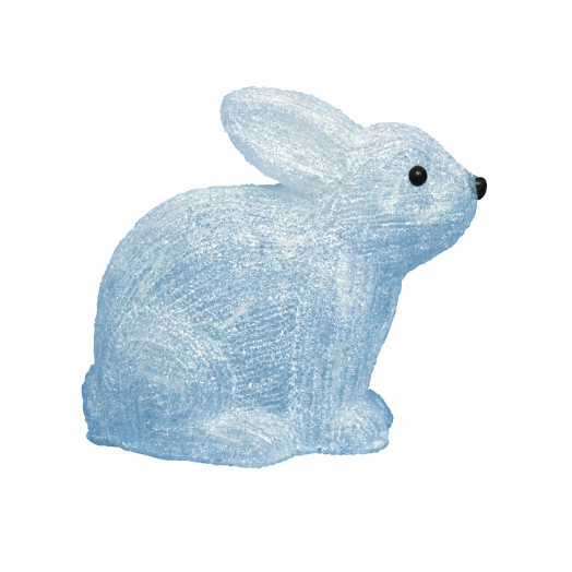 Фигура светодиодная Кролик 32 светодиода 27*14*24 см цвет свечения-белый IP20 ULD-M2724-032/STA WHITE IP20 RABBIT