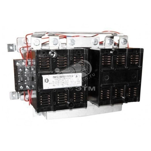 Контактор электромагнитный реверсивный ПМ12-180500 УХЛ4 В, 220В