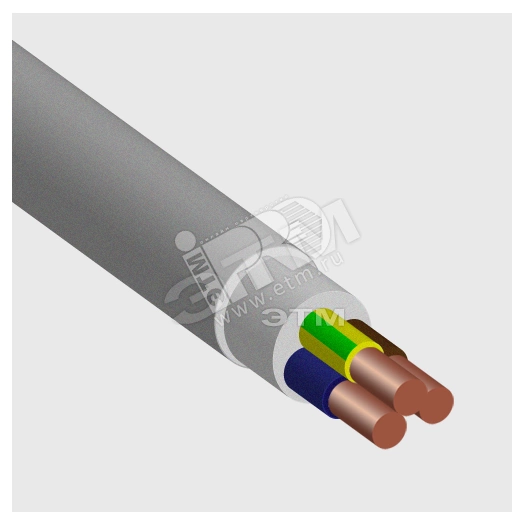 Кабель силовой NYM-J 3х4