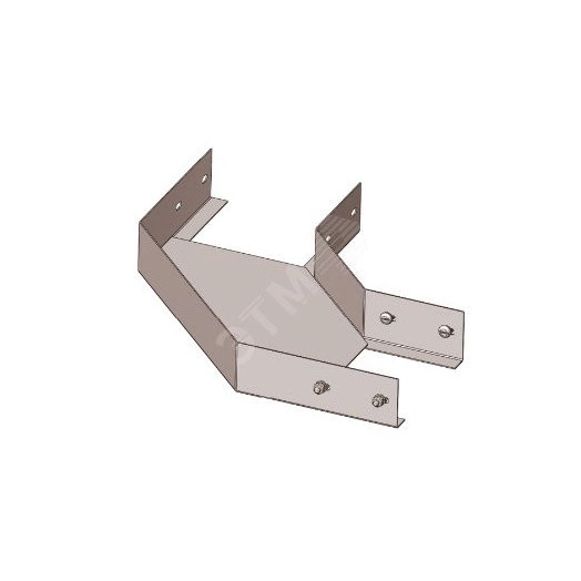 Секция угловая НЛ-У40х5 УТ1,5 оцинкованный лист, S1,5