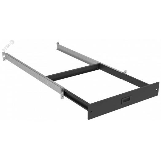 Панель выдвижная для цоколя 800х1000мм черная ITK by ZPAS