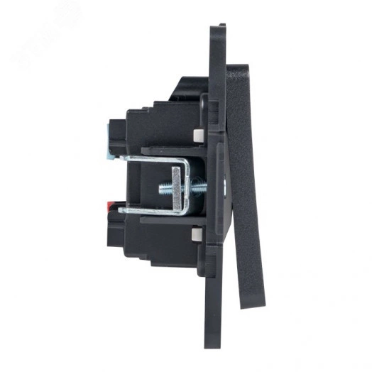 Стокгольм Механизм  Выключателя 2-кл. 10А черный EKF