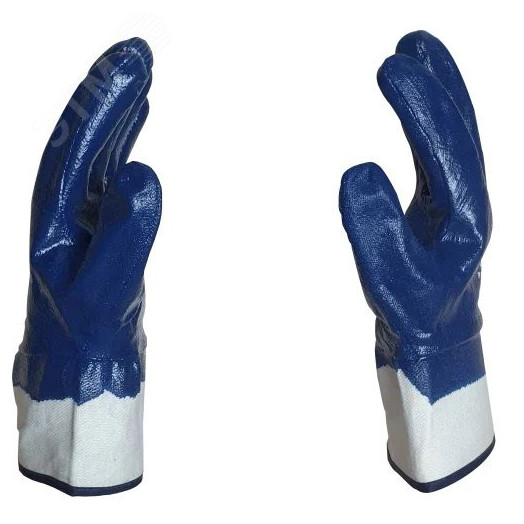 Перчатки МБС с полным нитриловым обливом манжет крага SCAFFA NBR4530 размер 10