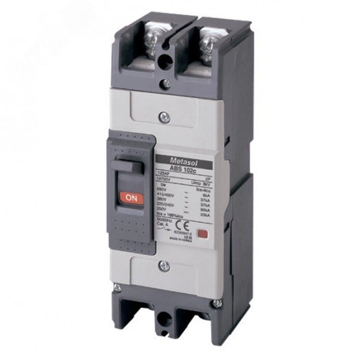 Автоматический выключатель ABS62c (42/37кА 380/415В) 2Р) 60A