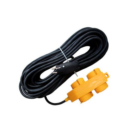 Удлинитель 4х50м с заземл. 16А IP44 У16-040 КГ 3х1.5 розетки с защ. крышкой UNIVersal 9634135