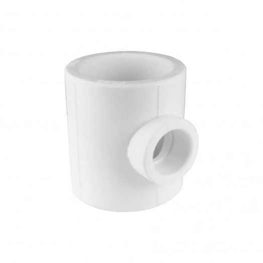 Тройник переходной 32 х 25 х 20 мм полипропиленовый PPR белый
