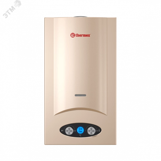 Водонагреватель газовый GRAND G 20 D Golden brown 10 л/мин с электророзжигом, мех.управление