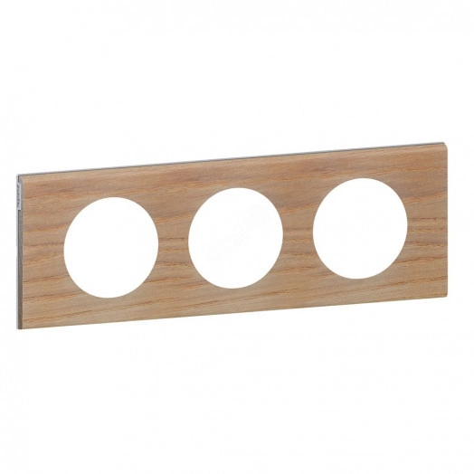 Рамка, трехпостовая, беленый дуб