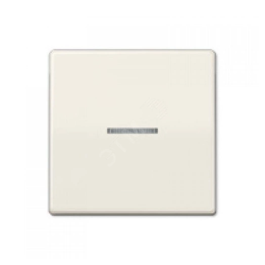 Клавиша 1-я для выключателей и кнопок   с окошком для подсветки. Для механизмов- EP401U, EP406U, EP406U, EP407U, EP431U. Серия Eco Profi. Материал- термопласт. Цвет- слоновая кость.