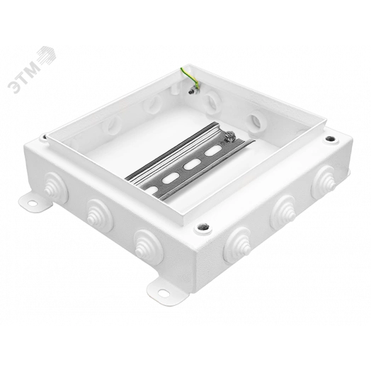Коробка монтажная КМ IP55-2020, корпус из оцинкованной стали, количество вводов 12