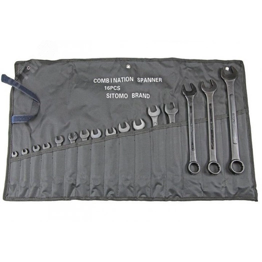 Набор ключей гаечных комбинированных 16 шт. (6-24)