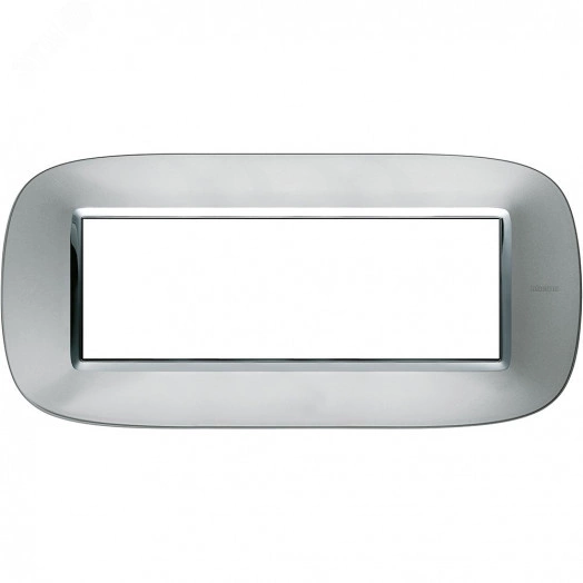 Axolute Накладки декоративные в форме эллипса металлизированные/зеркальный алюминий на 6 модулей