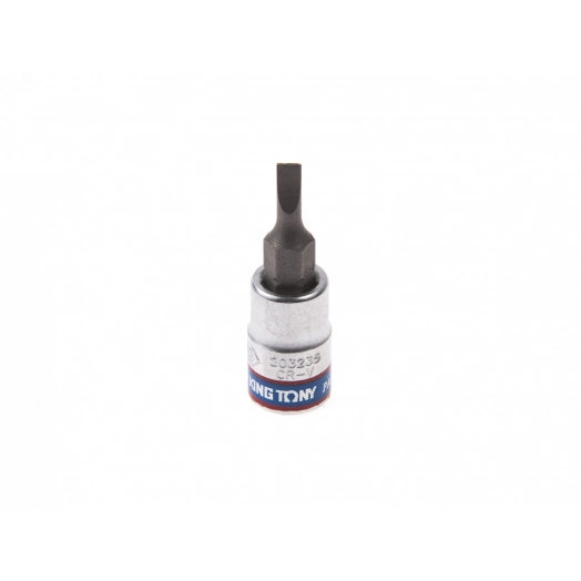 Насадка (бита) торцевая 1/4', Slotted, 3,5х0,5 мм, L = 37 мм