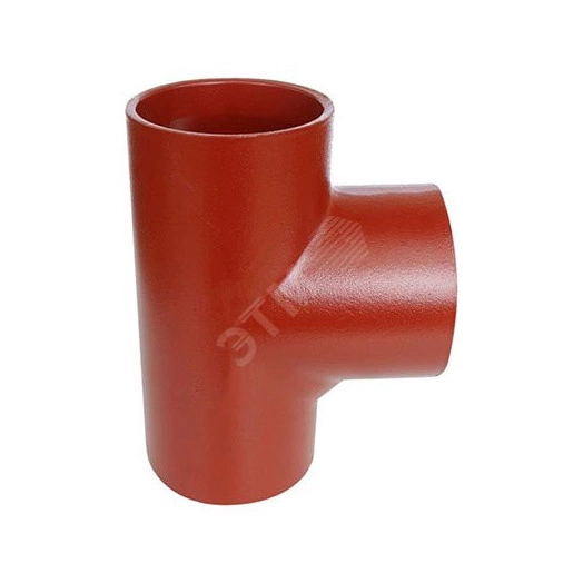 Тройник чугун SML Ду 125х100х90гр безраструбный