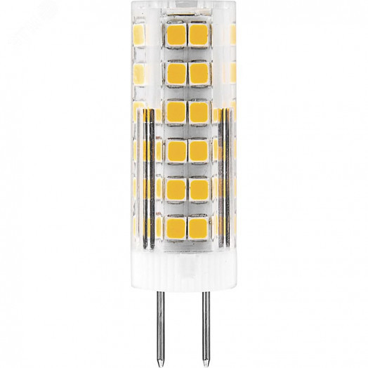 Лампа светодиодная LED 7вт 230в G4 белый капсульная