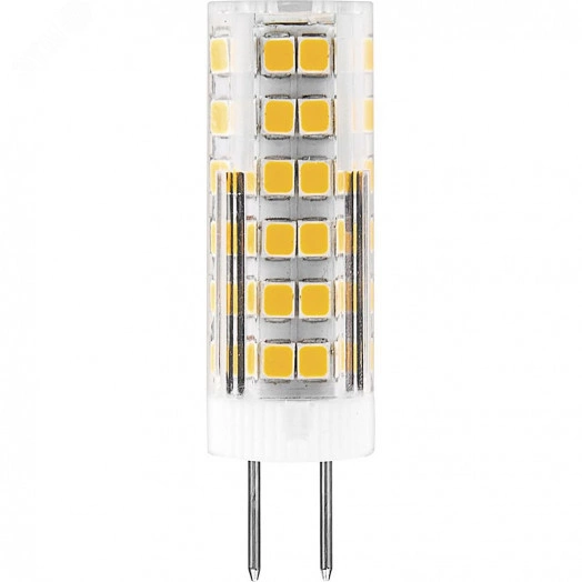 Лампа светодиодная LED 7вт 230в G4 белый капсульная