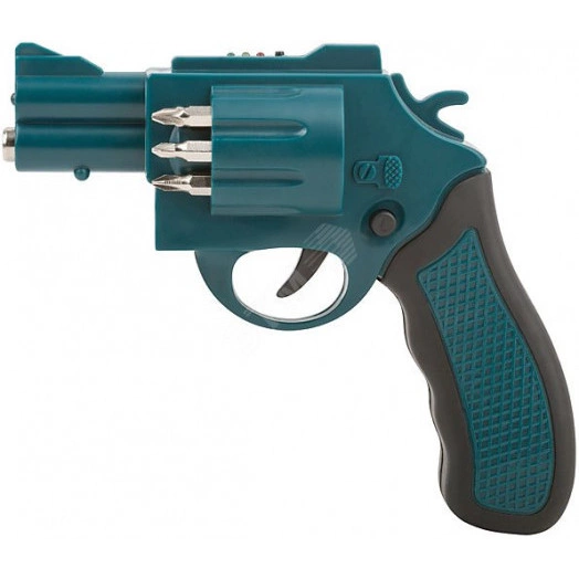 Отвертка Акк. 3.6 В, 180 об/мин, 3 Нм, 1 (Li-Ion) 1.3 Ач, 3-5 ч., рез. накл., подсвет., индик., держ.бит, коробка