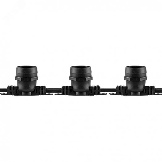 Гирлянда Белт-лайт 100м 200 патронов Е27 IP65 черный