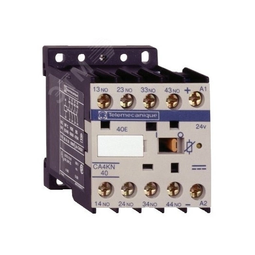 Реле промежуточное 2НО+2НЗ 110В DC С понижающий трансформатор