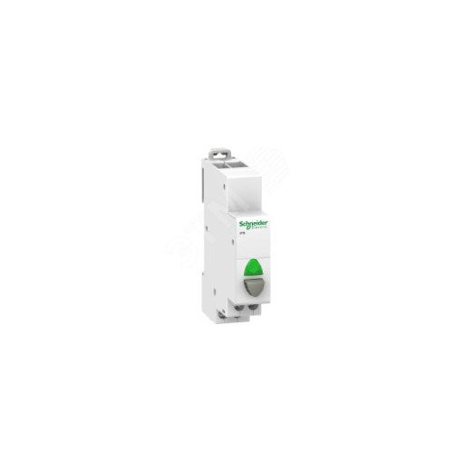 Кнопка управления iPB 1НО серый+зеленый индикатор