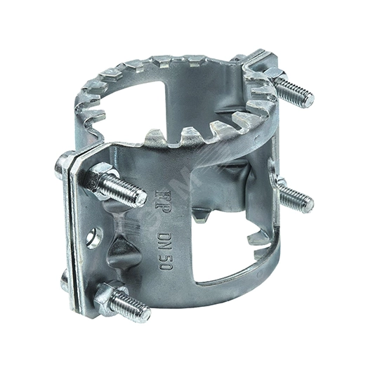 Хомут сталь SML Kombi Kralle Ду 100 усиливающий