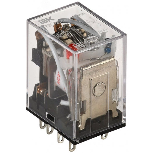 Реле промежуточное 230В переменного тока 3пк 5A РЭК78/3 с индикацией