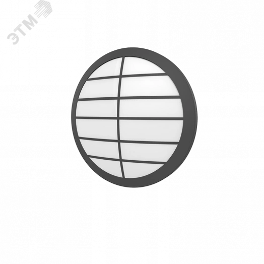 Светильник светодиодный ДБО-25Вт 4000К NERO Flex Черный Microwave sensor