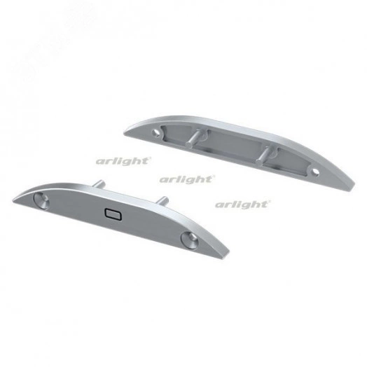 Заглушка для ALM-FLAT-R серая (ARL, Пластик)