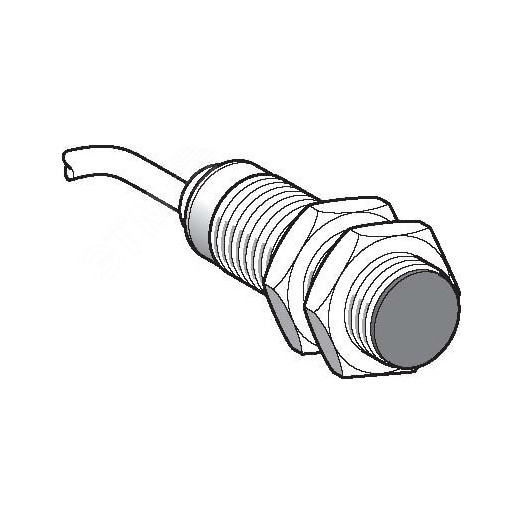 Датчик индуктивный М18 8мм 12-24В DC кабель 5м