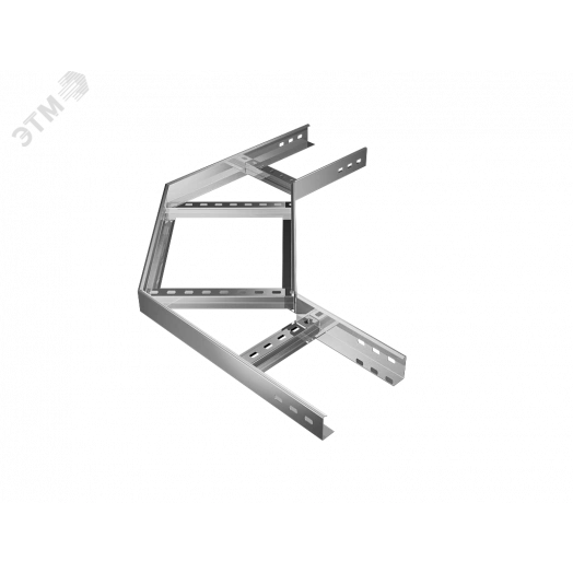 "Угол лестничный горизонтальный 90 гр. 80х150х1,2 мм ""Быстрый монтаж"""