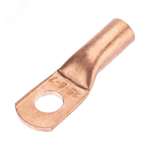 Наконечник медный ТМ 25-8-7 (25кв мм - 8мм) 5шт