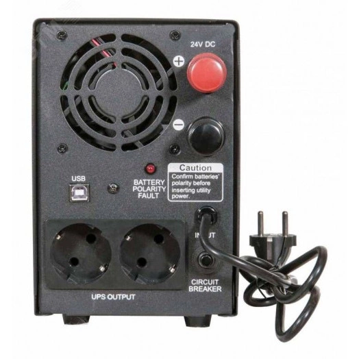 Источник бесперебойного питания Line-interactive SPD-850U 850 ВА/510 Вт фазы 1/1 без АКБ Tower Schuko