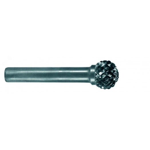 Борфреза по металлу сферическая (тип D), карбид вольфрама, d 6 мм