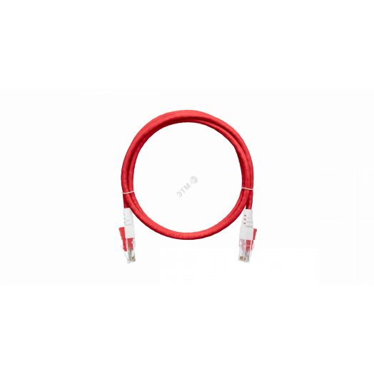 Шнур с замком U/UTP 4 пары Кат.6 2хRJ45/8P8C T568B 7х0195мм LSZH