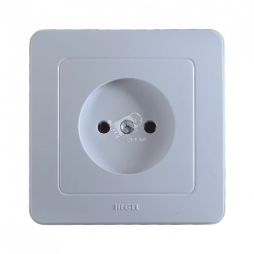 Розетка скрытая белая