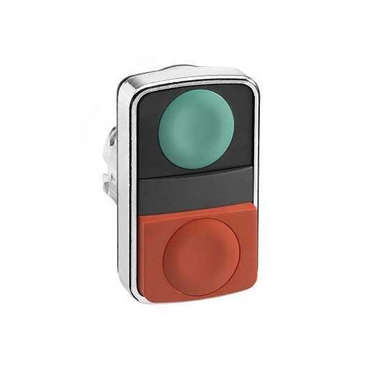 Головка кнопки двойная без маркировки