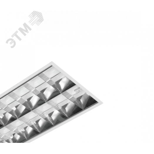 Светильник ЛВО-10-2х18-031 Rastr HF ЭПРА IP20