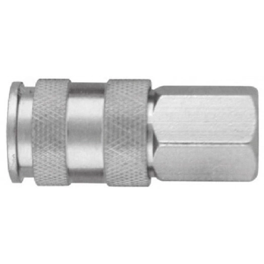 Муфта БРС европейского типа с внутренней резьбовой частью BSPT 1/4''