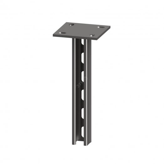 Страт-стойка  усиленная 41*41 L400мм s:2.5 PSTPH41*400