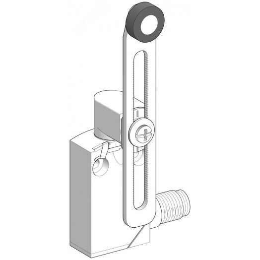 Выключатель концевой ролик с регулируемой длиной