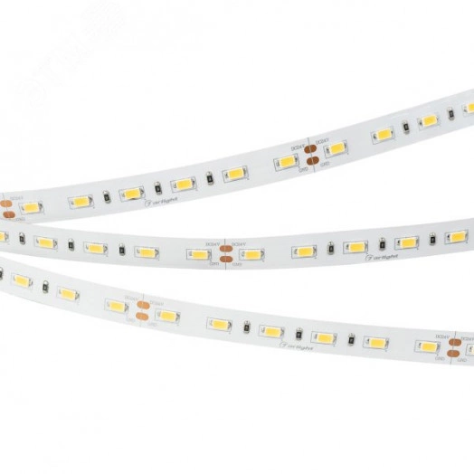 Лента LED ULTRA-5000 24V Warm2400 2xH (5630, 300 LED, LUX) (ARL, 27 Вт/м, IP20)