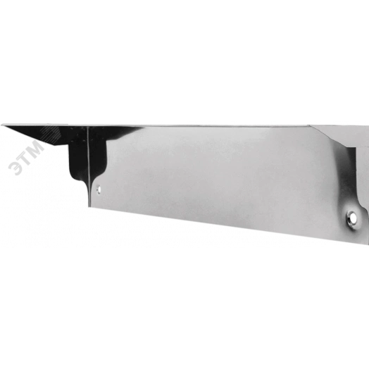 Козырек для оповещателя 2х10 нержавейка