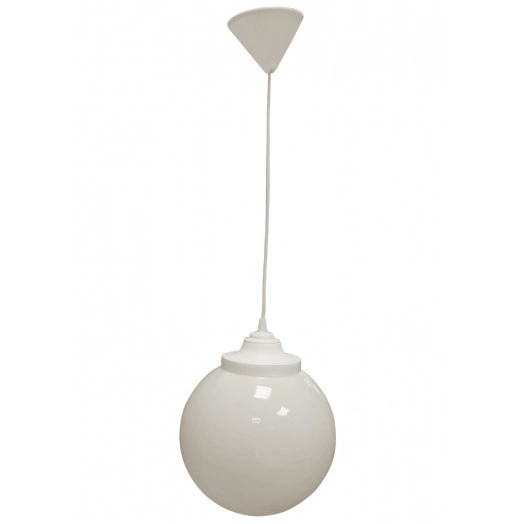 НСБ 02-60-251  , шар опал подвес шнур D=250 mm (6/48) ЭРА