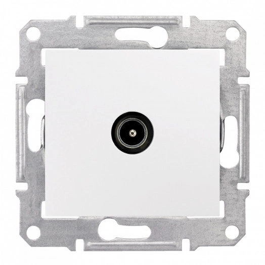 Sedna Розетка TV проходная 8dB в рамку белый