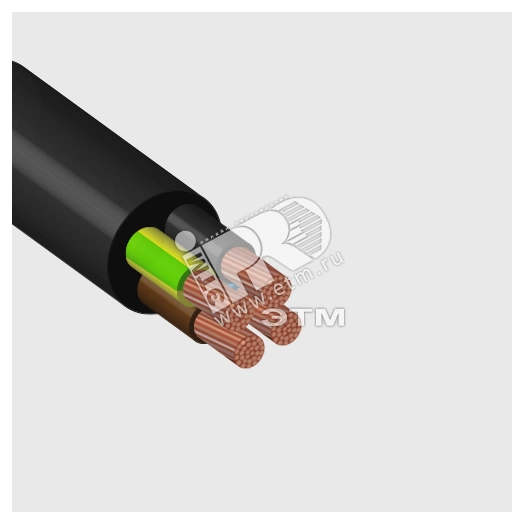 Кабель силовой КГ-ХЛ 3х10+1х10(N)-220/380В-3