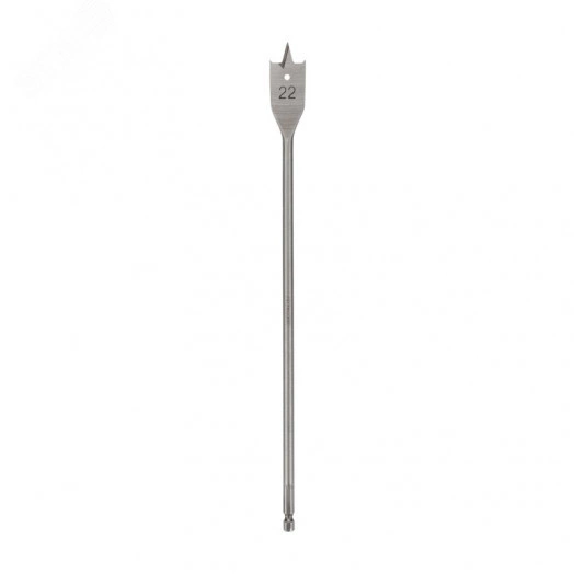 Сверло перовое по дереву 22х300 мм (шестигранный хвостовик)